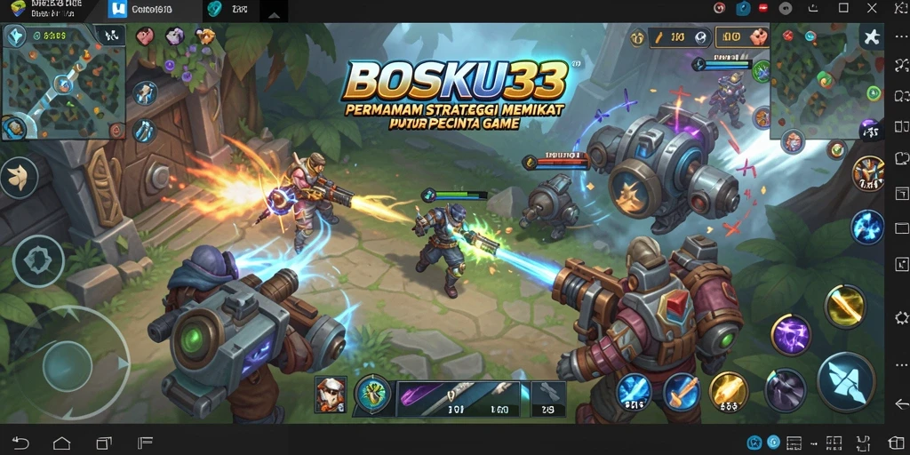Tangkapan layar menunjukkan gameplay seru dari <strong>BOSKU33</strong> dengan strategi intens.