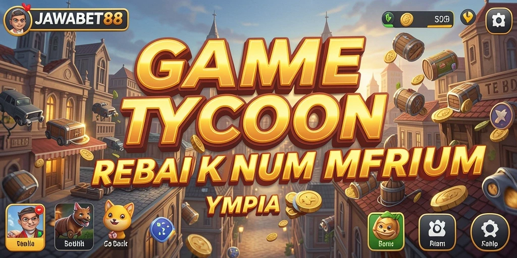 Tampilan gameplay JAWABET88 yang mengasyikkan dalam dunia Tycoon.