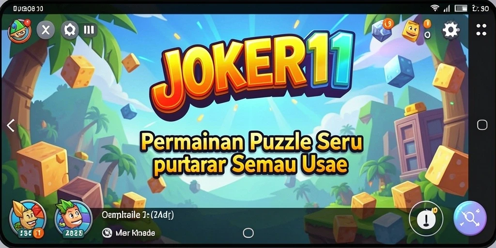 Tangkapan layar gameplay JOKER11 yang menampilkan berbagai teka-teki menantang.