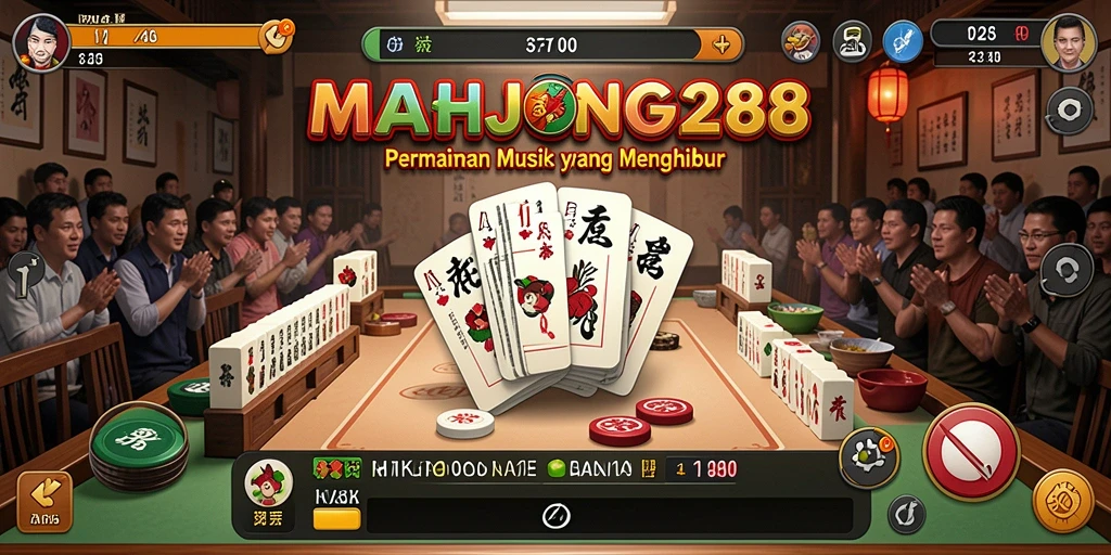 Tampilan gameplay <strong>MAHJONG288</strong> yang penuh warna dan penuh semangat.