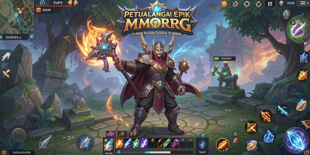 Tampilan gameplay dalam SVIP5 yang penuh aksi dan petualangan.
